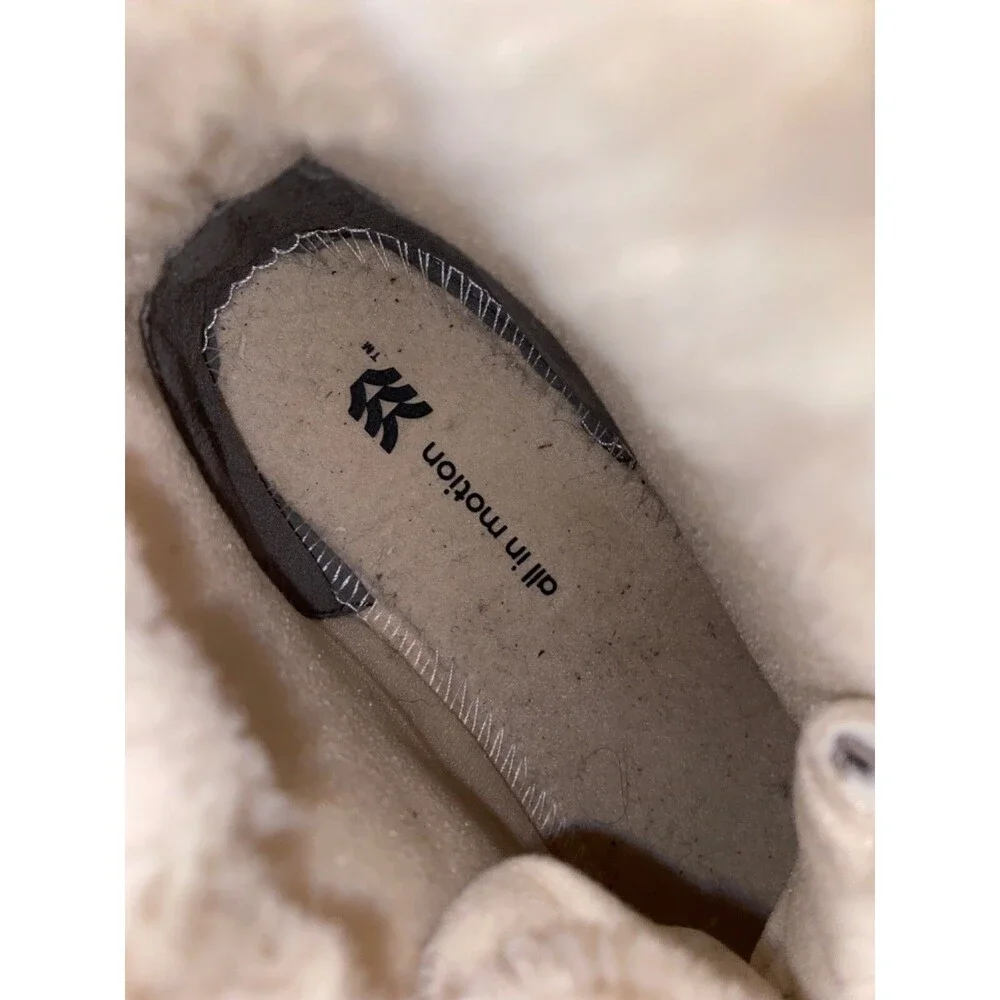 All in Motion Girls Gray Snow booties Sz 5